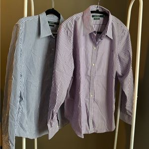 Mens Ralph Lauren dress shirts. Men’s XL